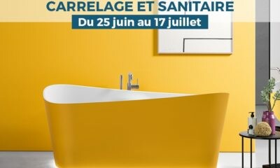 Opération Bain de soleil carrelage et sanitaire du 25 juin au 17 juillet