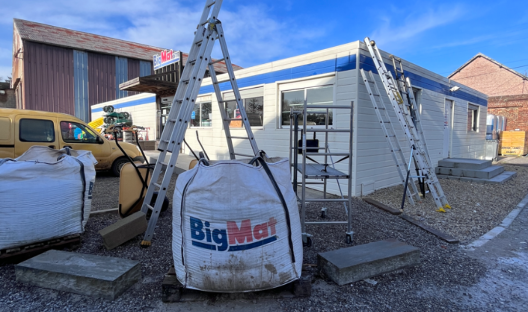 Extérieur magasin BigMat STB Aire-sur-la-Lys