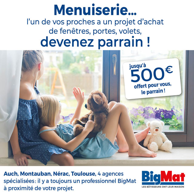 Parrainage menuiserie