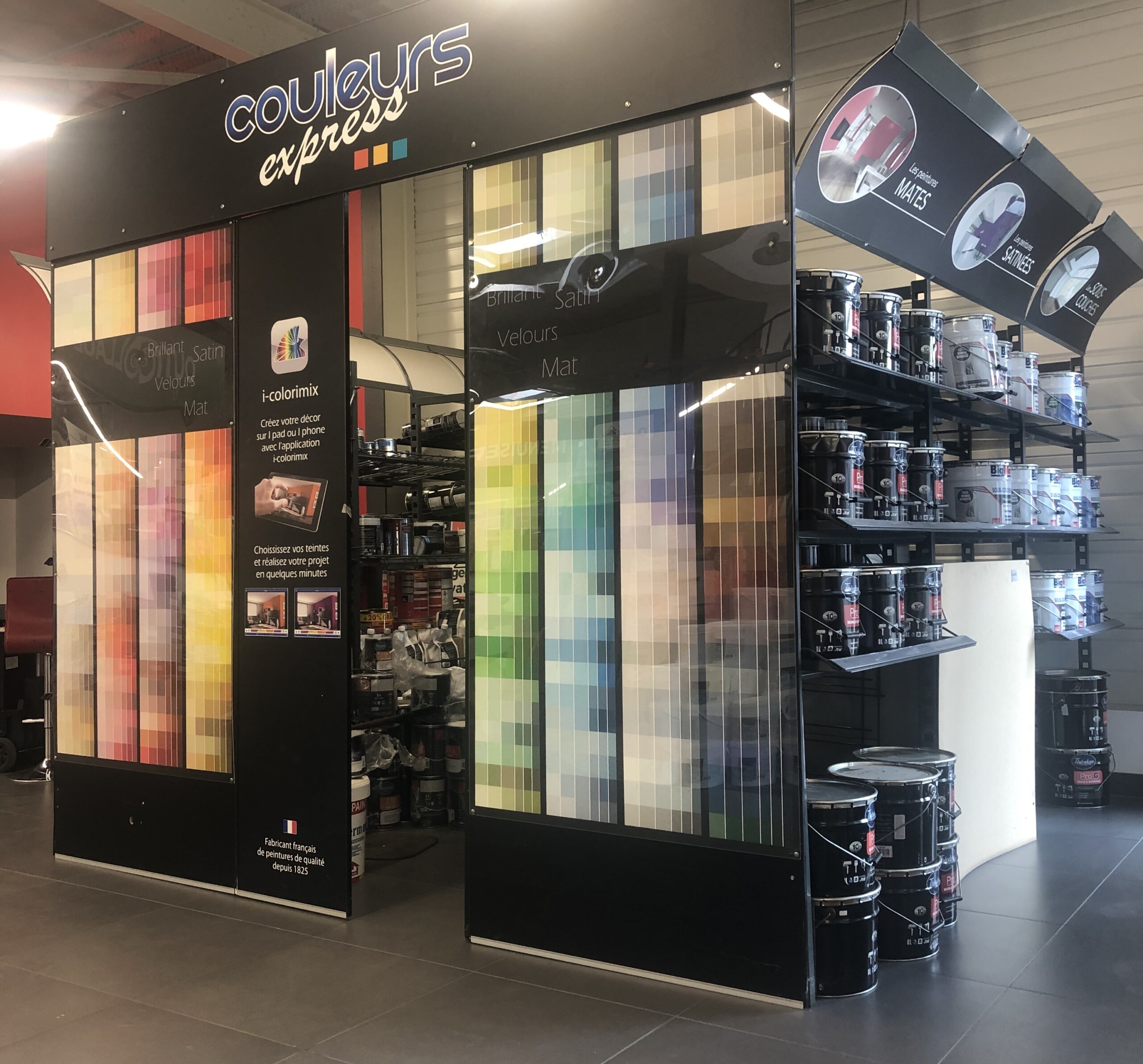 BigMat-Fleurance-Vente-Peinture-Couleurs-sur-mesure-Machine à teinter