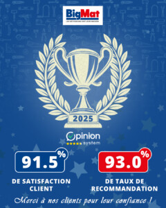BigMat Toulouse-Colomiers a reçu le prix de la qualité de la relation clients en 2025