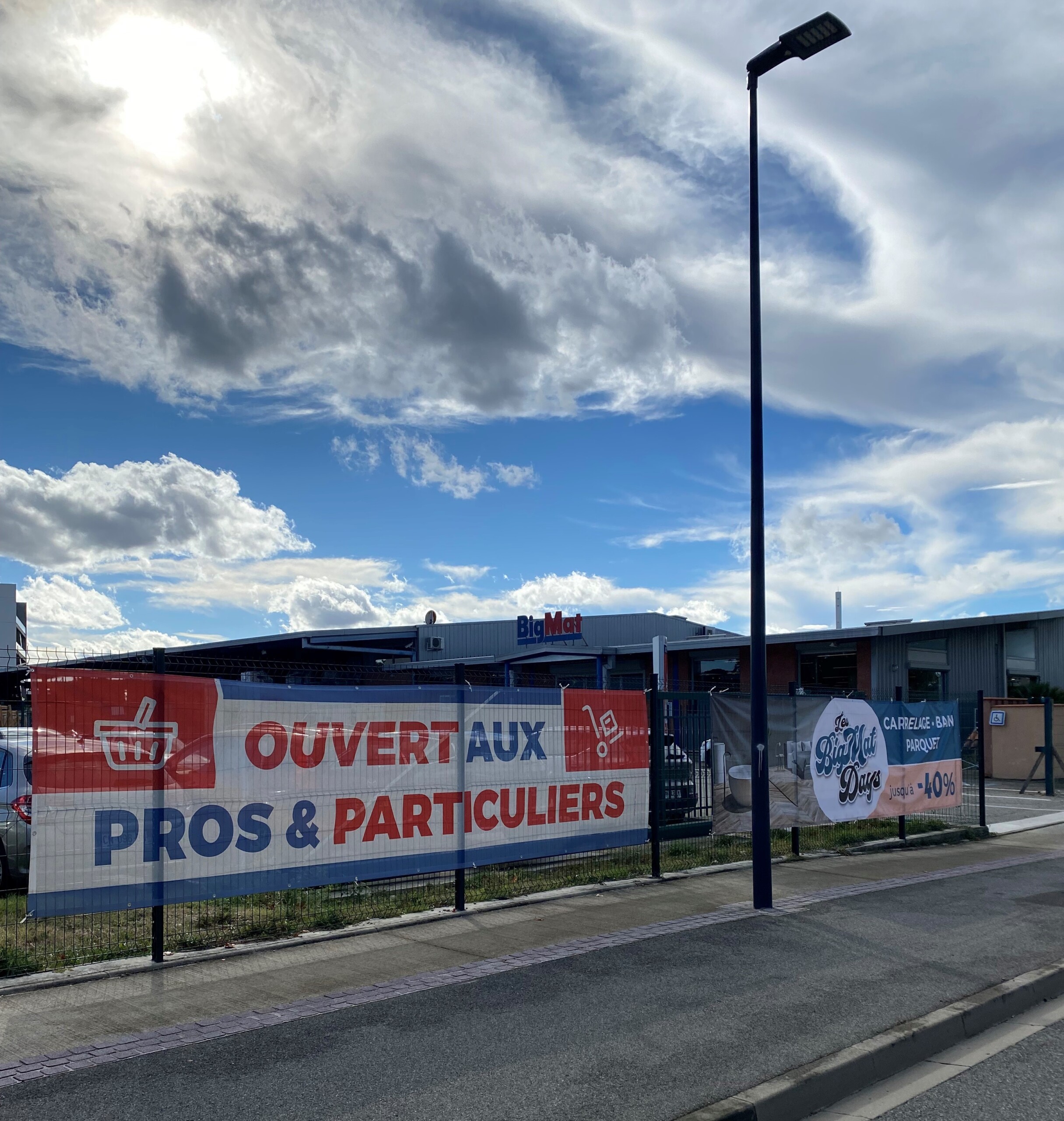 BigMat Toulouse proche de Colomiers-Ouvert aux pros et aux particuliers
