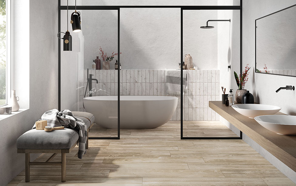 371Prime- SALLE DE BAIN COMPLETE Scandinave Contemporain