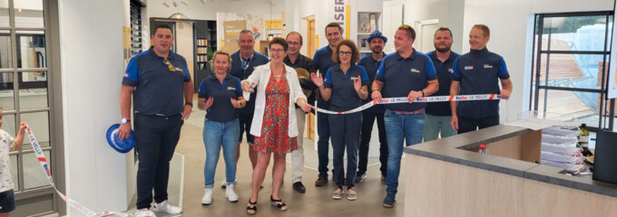 Cela fait deux semaines que l'inauguration de notre Espace Menuiserie a eu lieu !