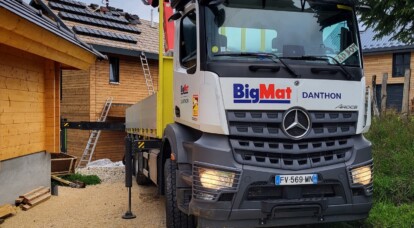 Explication d'un chargement de camion pour une livraison