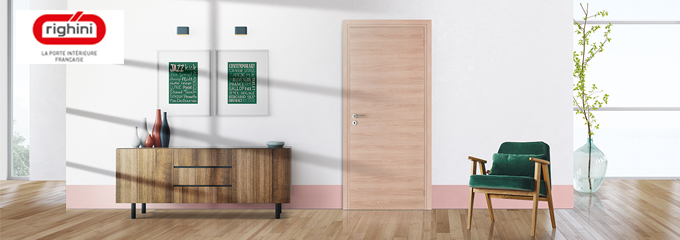 Découvrez la porte premium par excellence en pose fin de chantier : KREATION.