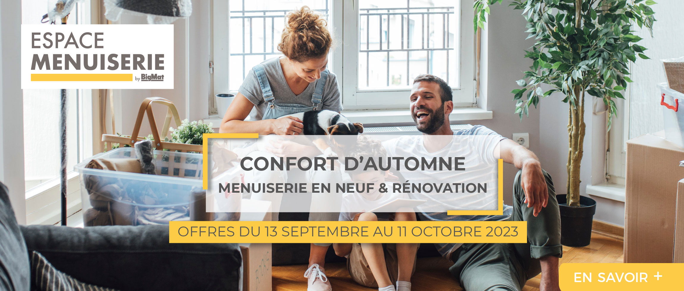Promo menuiserie septembre 2023