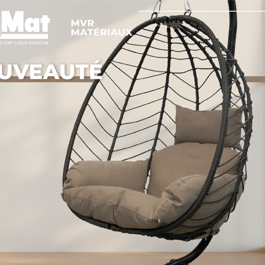 Fauteuil œuf suspendu