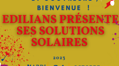 BigMat Fleurance, matinée technique avec Edilians, fabricant de solutions solaires.