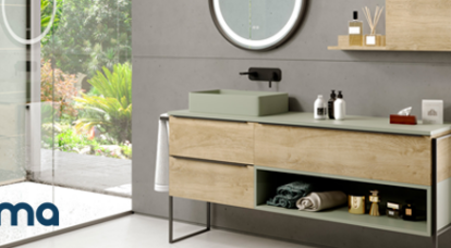 Un meuble pour tous vos projets de salle de bains : Landes Modular de Coycama.
