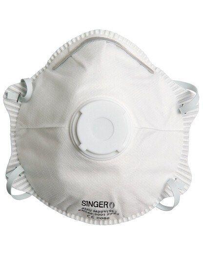 Demi-Masque Classique. Valve. FFP2 NR D