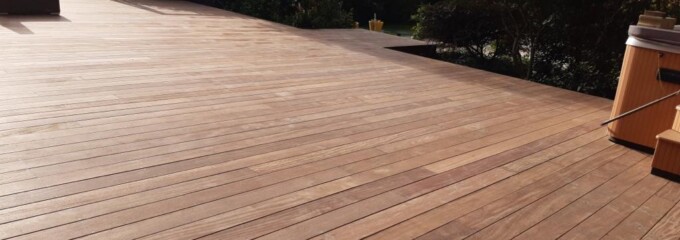 Découvrez la splendide réalisation d'une terrasse en Cumaru !