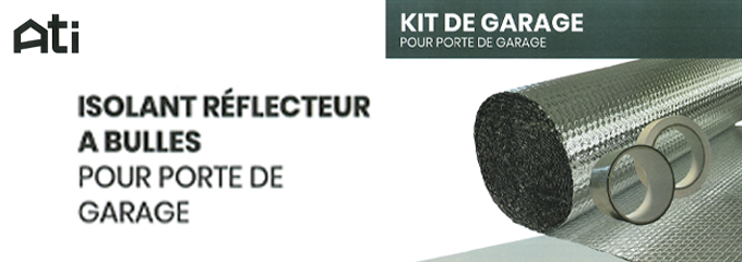 Protégez efficacement votre garage du froid ou de la chaleur !