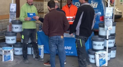 Retour en images sur notre passionnante matinée technique avec le fournisseur Mapei France !