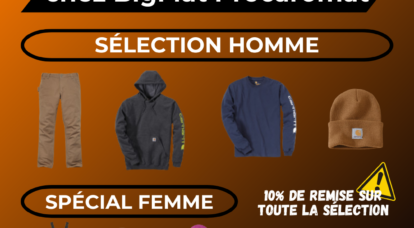 Carhartt chez BigMat Procaromat !