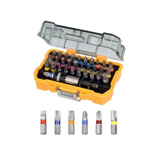 Coffret de 32 pièces avec embouts 25 mm - Dewalt