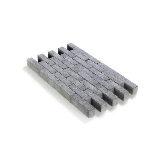 Pavé Tambouriné in-line 20 x 5 x 6 - Couleur gris souris - Cœck