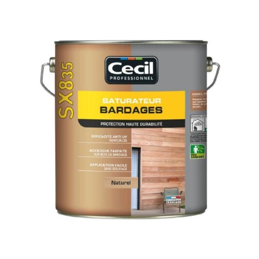 Saturateur tous bois bardages SX835 Cecil