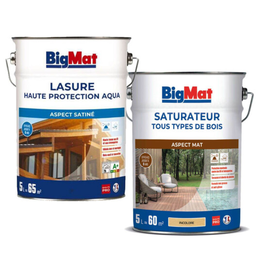 SATURATEUR ET LASURE