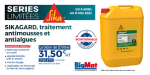 Promotion SIKA antimousses-anti algues-Avril -Mai 2024-BigMat Camozzi