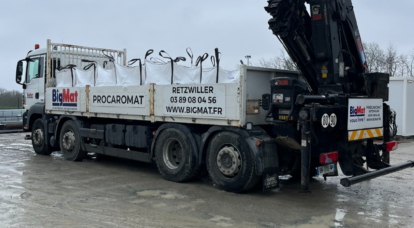 BigMat Procaromat en route pour une livraison !