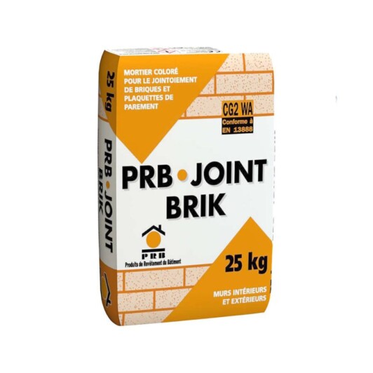 Joint Brik différents coloris 25 KG - PRB