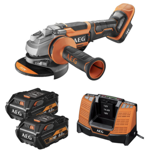 Meuleuse 125 mm 18V BRUSHLESS BEWS18 - 125BLPX2 - 602 C AEG