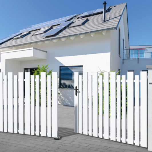 PORTAIL PVC BATTANT