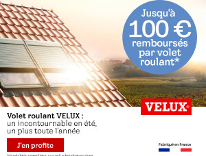 Profitez du confort et dites adieu à la chaleur cet été avec nos volets roulants VELUX disponibles dans vos dépôts BigMat Matériaux Réunis !