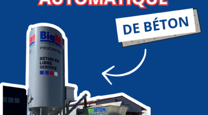 Notre distributeur automatique à béton !