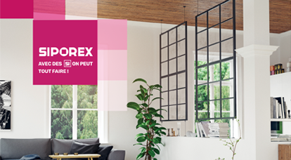 Aménagement de nouveaux espaces intérieurs et extérieurs grâce aux solutions en béton cellulaire Siporex