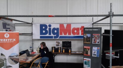 BigMat Noël était au Salon de la Fédération BTP de la Meuse à Madine !