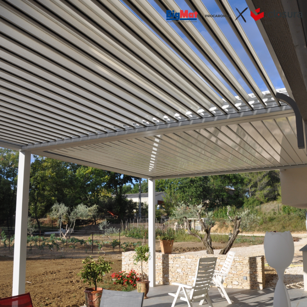 Découvrez nos nouveaux pergolas bioclimatique ! | BigMat