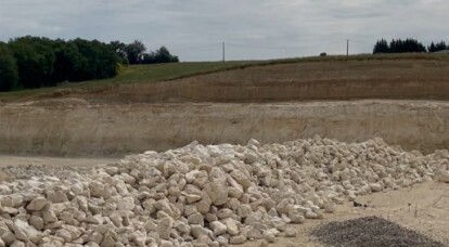 Voir un tir de mine en direct, impressionnant !