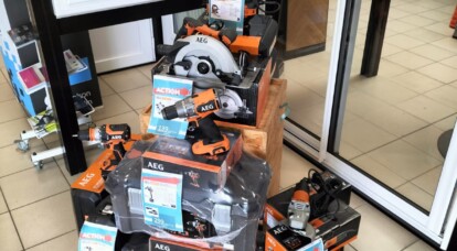 Coup d'oeil sur notre opération destockage AEG ! 