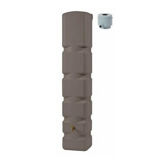 Kit cuve à eau basic avec collecteur - Taupe - 300L