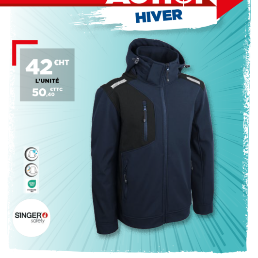 VESTE SOFTSHELL VINTAM - VINTER