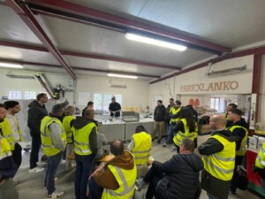 Chez-Parex-Lanko-mars-2025-les-commerciaux-de-BigMat-Camozzi-en-formation. Objectif : rester un interlocuteur fiable dans les préconisations. 