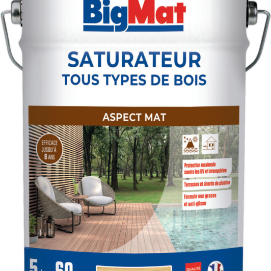 SATURATEUR BOIS MULTI-USAGES BIGMAT