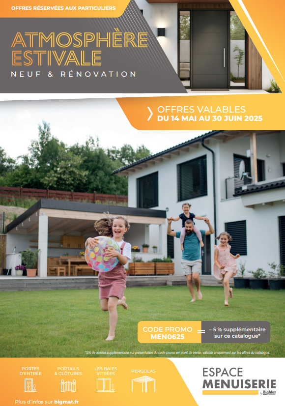 Atmosphère estivale - Menuiserie 2025