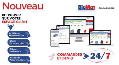 Espace Client : commandes et devis simplifiés, suivi agence personnalisé