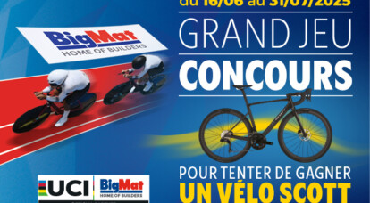 JEU CONCOURS BIGMAT - UN VELO SCOTT A GAGNER