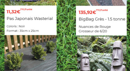 BigMat Moronval vous propose une sélection de produits de décoration extérieure qui transformeront votre jardin !