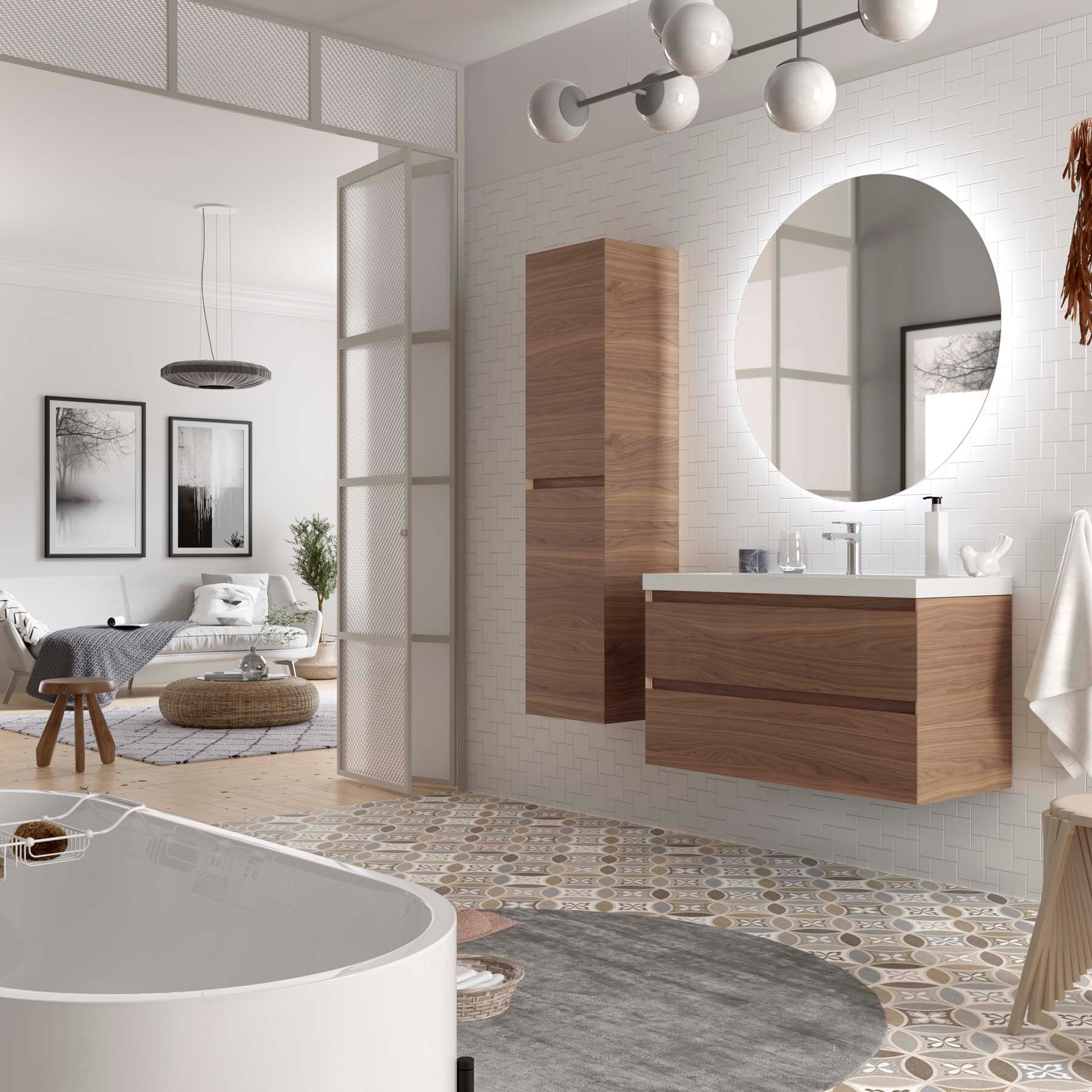Meubles de salle de bains : les tendances incontournables 2025-2026