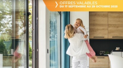 Promos Espace Menuiserie du 17 septembre au 29 octobre 2025