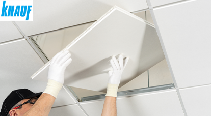 TOPIQ® Alpha, une nouvelle gamme de plafonds acoustiques plus blanche et plus lisse