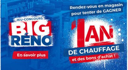 Le retour du Jeu-concours Big Réno - saison 3 !