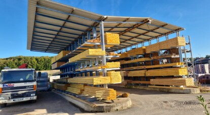 Zoom sur notre parc bois chez BigMat Probat !