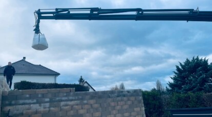 Livraison chantier : des solutions, même quand l’accès est complexe