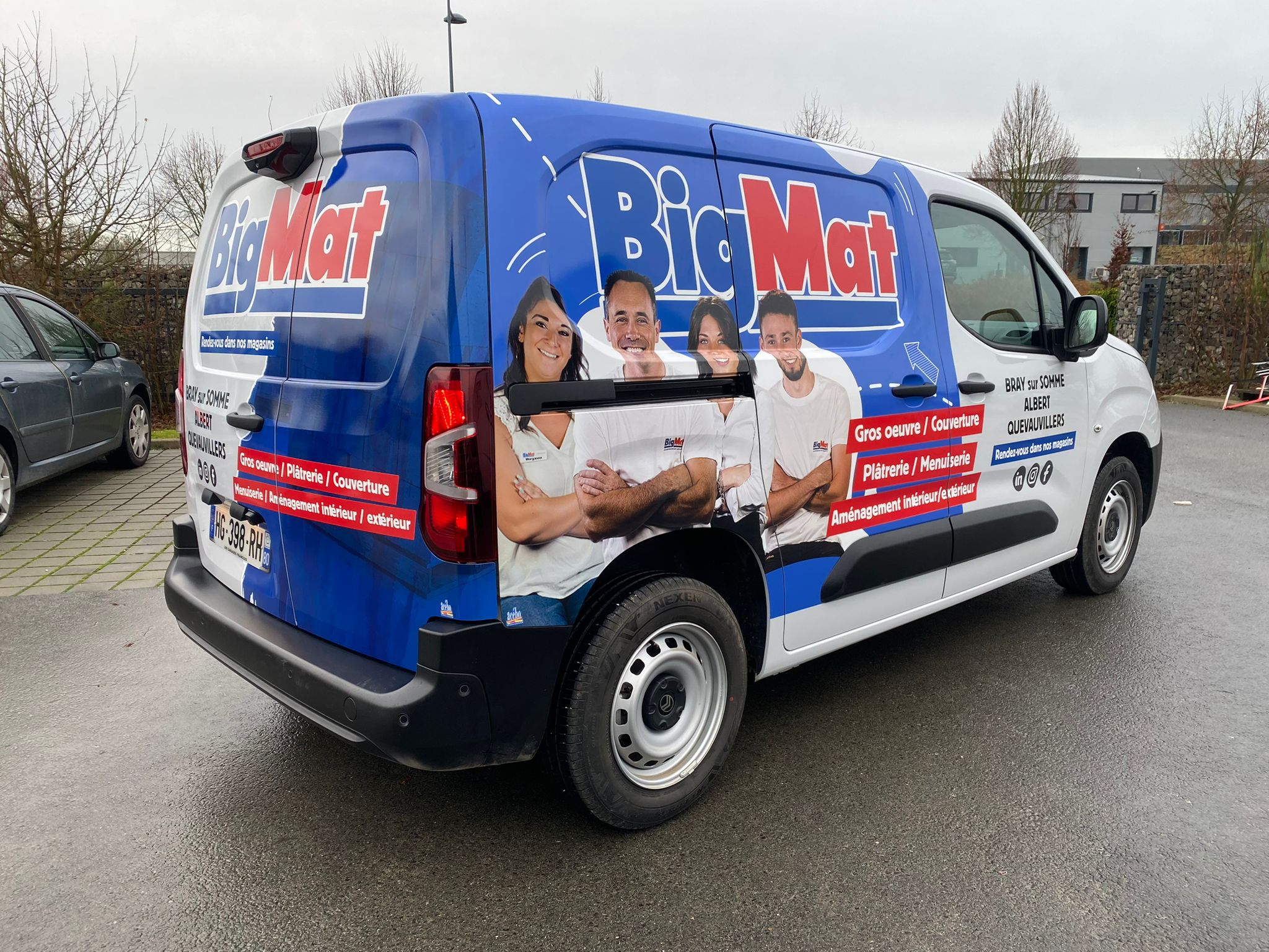 Nouveau véhicule à l’agence BigMat Quevau Matériaux | BigMat
